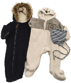 2x Overall, 1 Mütze Baby, Gr. 50-62 – Vorschau 3