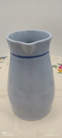 Kleine Porzellan-Kanne, Lilien Porzellan | Zeitloses Unikat - Bild 3