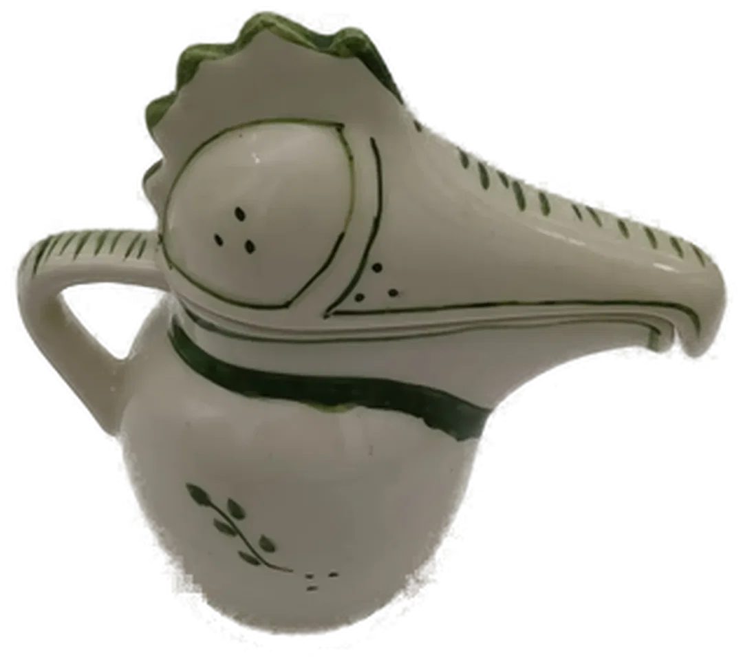 Keramisches Milchkännchen Handbemalt  - Bild 1