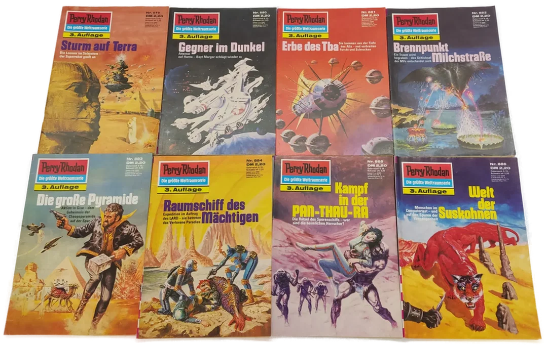 Taschenbücher Perry Rhodan 3. Auflage Konvolut 29 Stück  – Bild 4