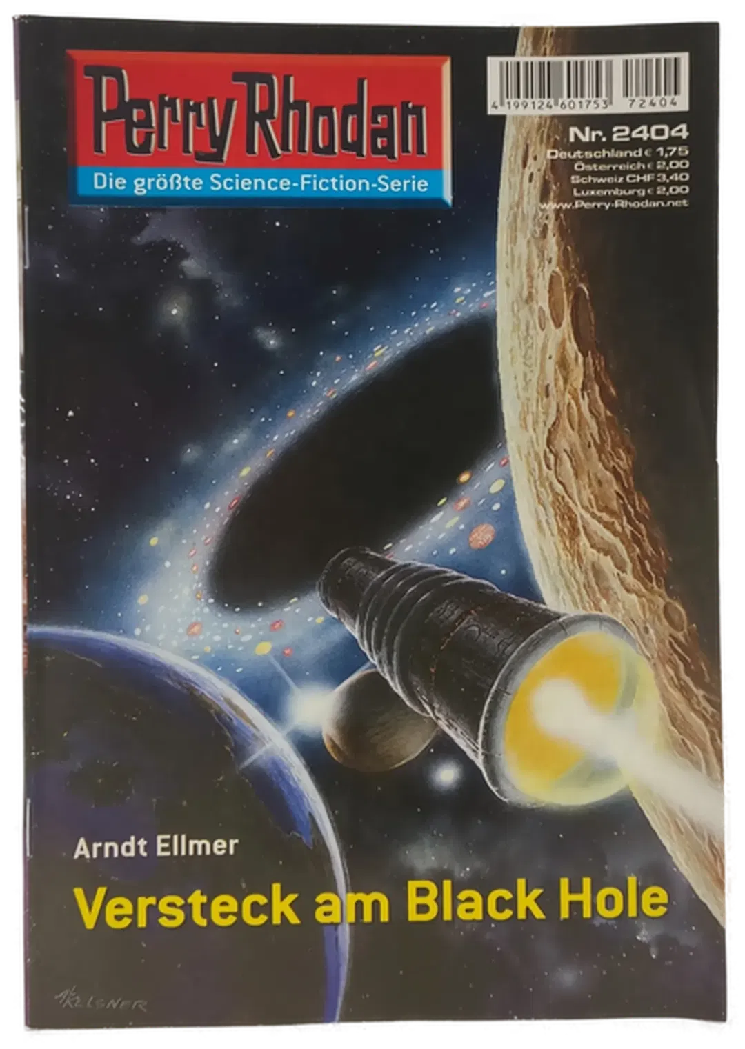 Romanheft Perry Rhodan Versteck am Black Hole Erstauflage Nr.2404 - Bild 2