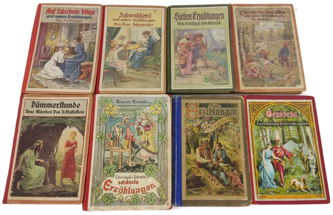 Alte Taschenbücher Konvolut 8 Stück - Bild 1