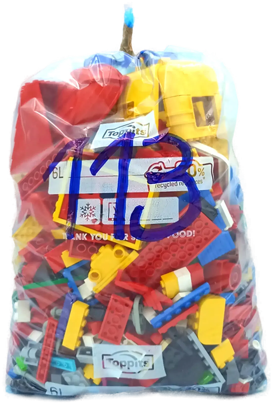 1,5 Kilo Lego Steine gemischt - Bild 1