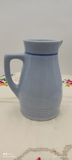 Kleine Porzellan-Kanne, Lilien Porzellan | Zeitloses Unikat - Bild 2