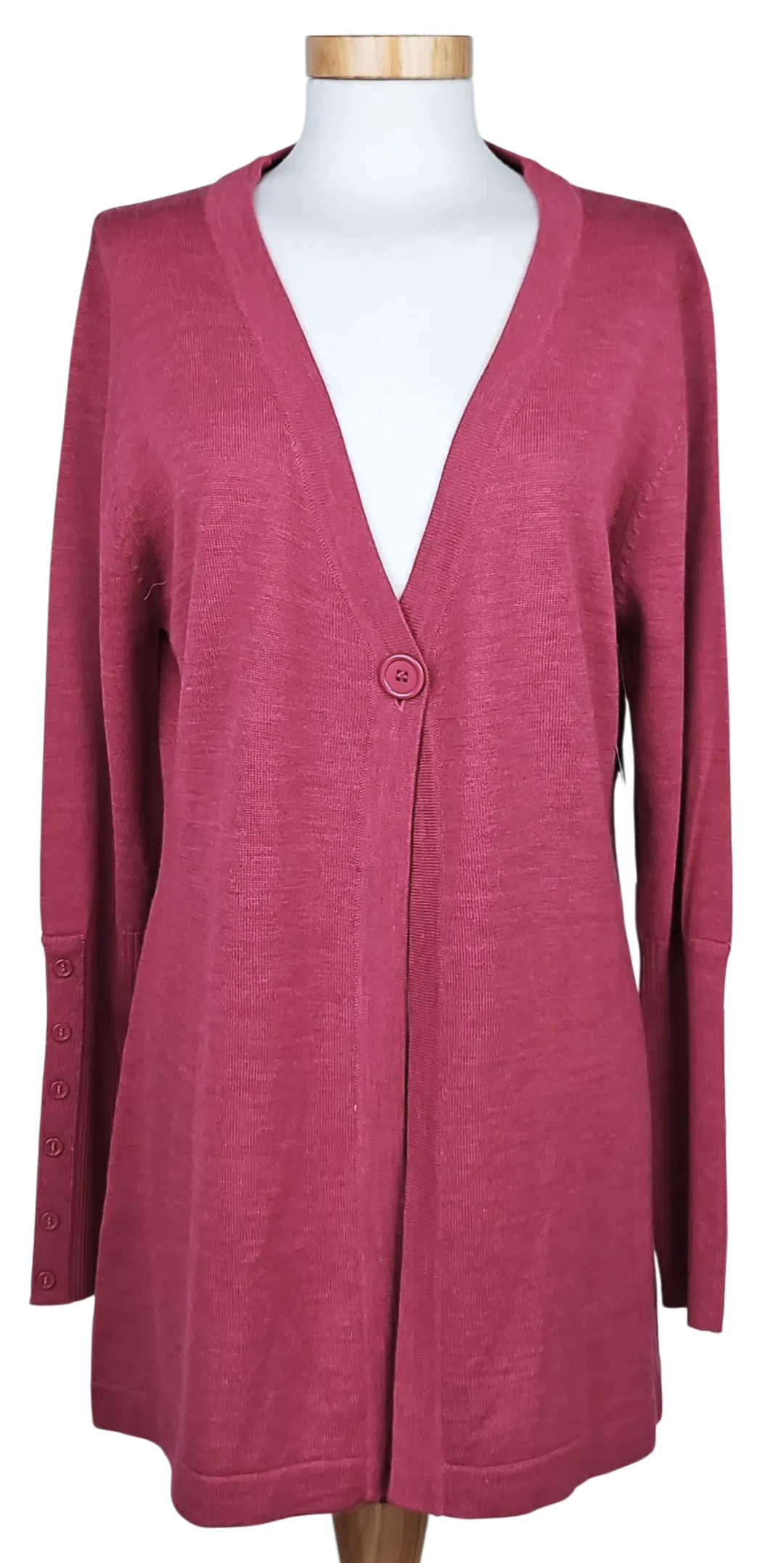 cpm edition Vintage Damen Wollweste, pink - Gr. XXL  - Bild 4