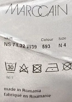 Marc Cain Damen Midirock dunkelgrün Gr. L - Bild 4