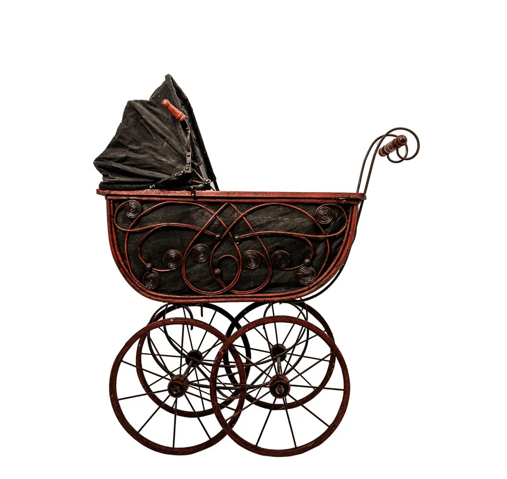 Vintage Puppen-Wagen, auch für Aliens geeignet - Bild 1