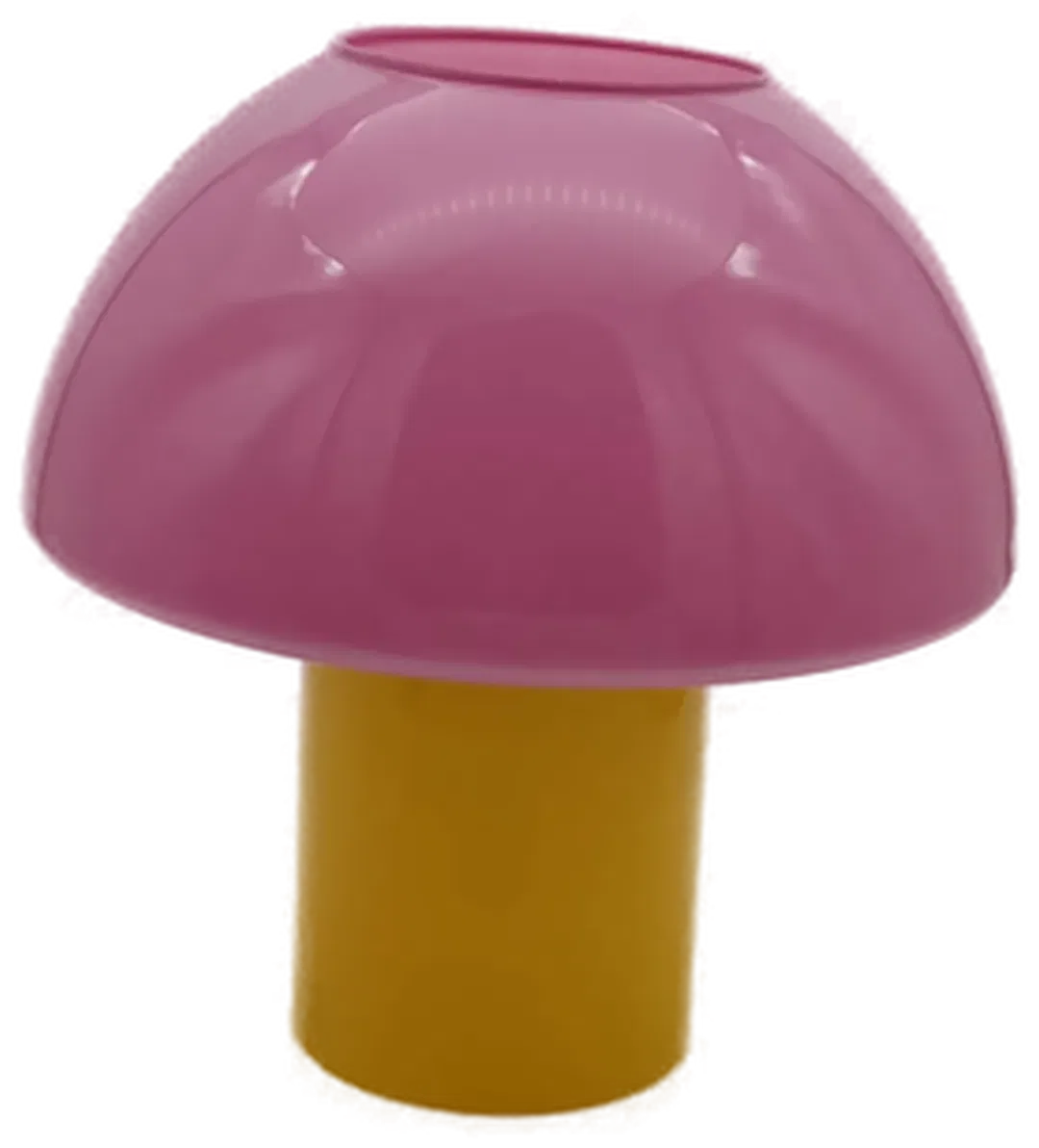 Miio Cogumelo Glaslampe in Rosa und gelb - Bild 1