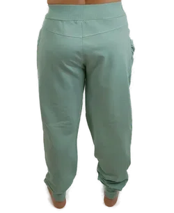 italienischer Damen Haremshose, Jersey, türkis, Gr. L - Bild 3