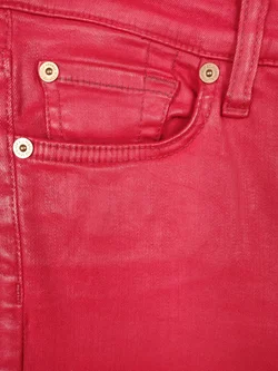 7 for all mankind Damenjeans rot - S-M / 36-38 – Vorschau 4