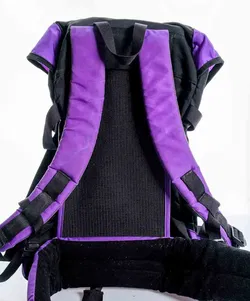 Deuter Aircomfort 45 – Vintage Trekkingrucksack lila/türkis - Bild 3