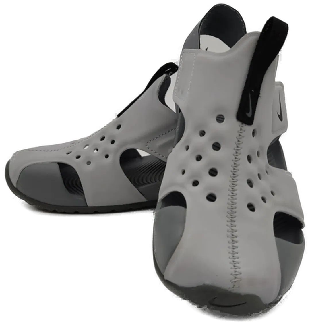 Nike Kinder Badesandale grau - Bild 4