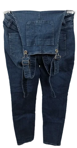 United Colors of Benetton Damen Jeans Latzhose blau Gr. S/CH - Bild 2