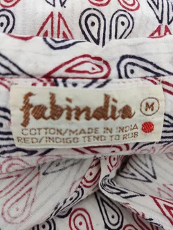 Damenbluse Sonstige Baumwolle M | Einmaliges Unikat - Bild 3