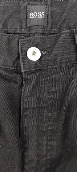 Boss Damen Jeans schwarz Gr. 34/30 - Bild 4