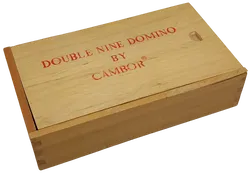 Vintage Double Nine Domino by Cambor - Bild 2