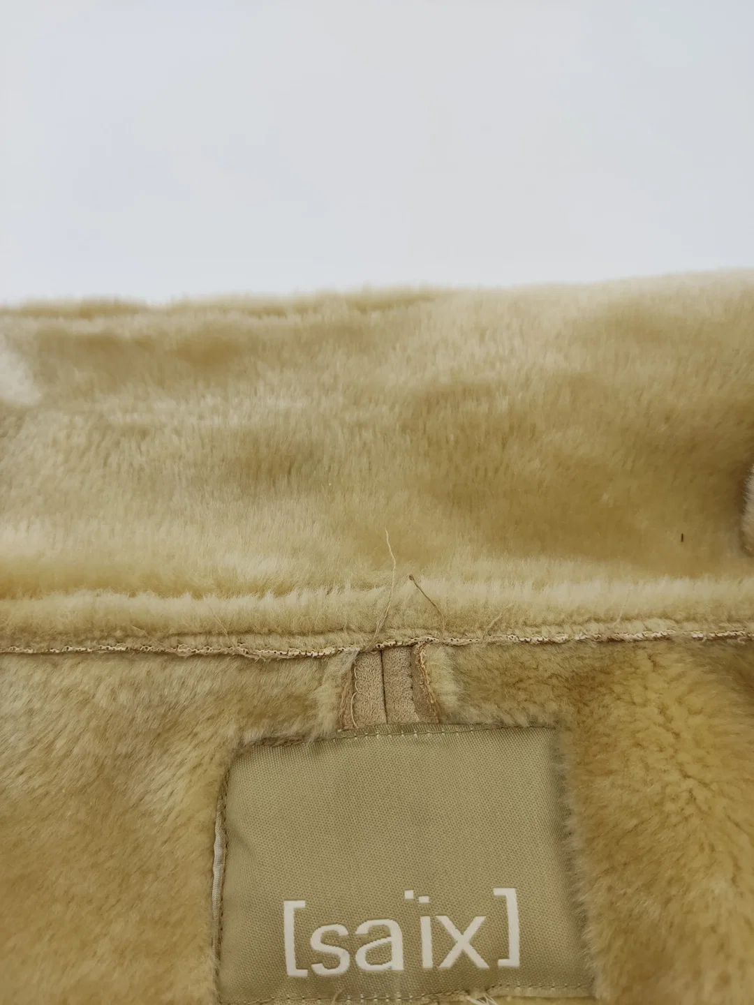 Saix Damen Mantel hellbraun - L 42/44 – Bild 4