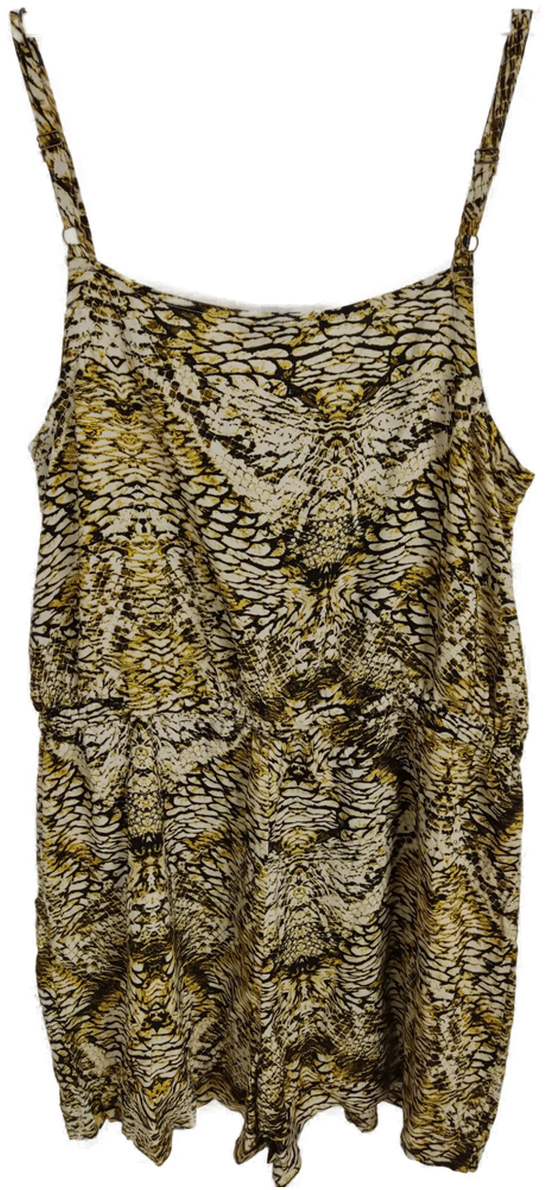Jumpsuit "Yessica", ärmellos, gemustert, Größe 46 – Bild 3