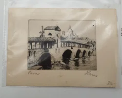 Original Druck Stadtansicht 