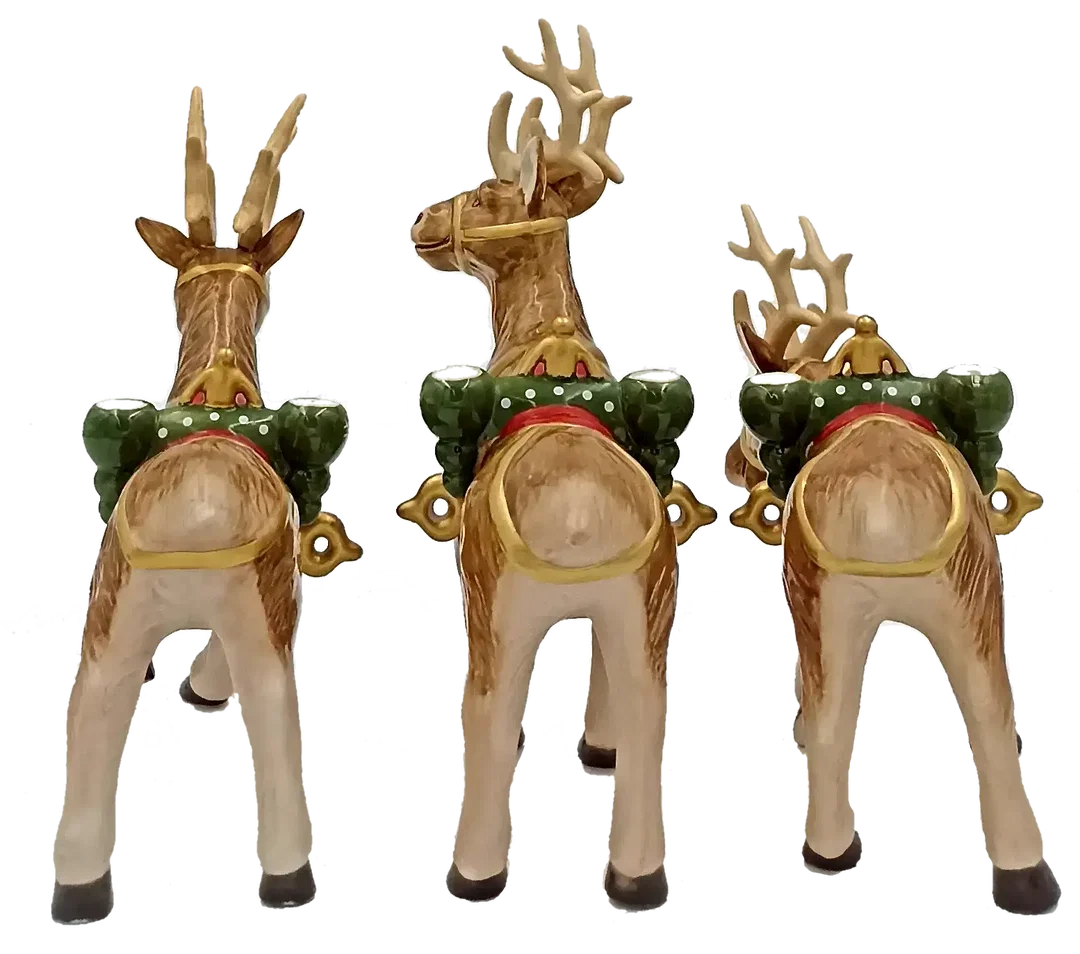 Weihnachts-Rentier-Figur Set – Bild 3