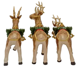 Weihnachts-Rentier-Figur Set - Bild 3