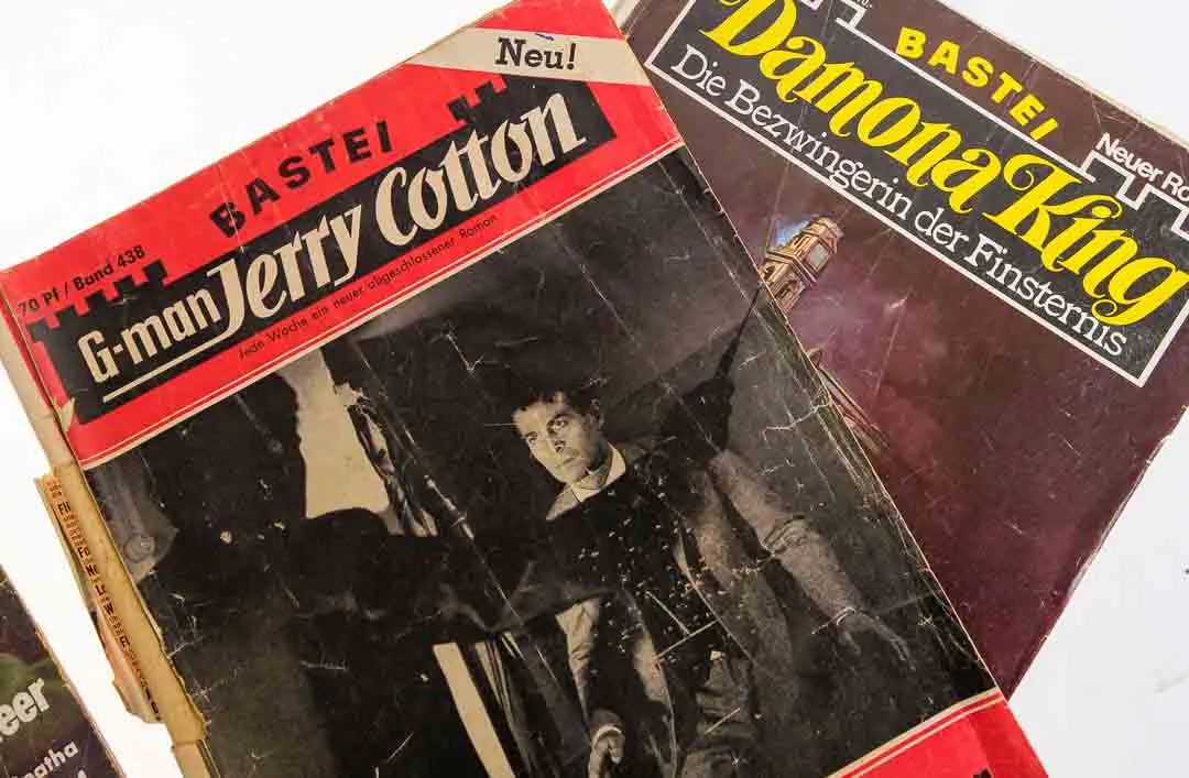 Bastei Lübbe – 6 Hefte (Jerry Cotton, Rex Corda, Ritter Roland, Damona King) – Bild 4