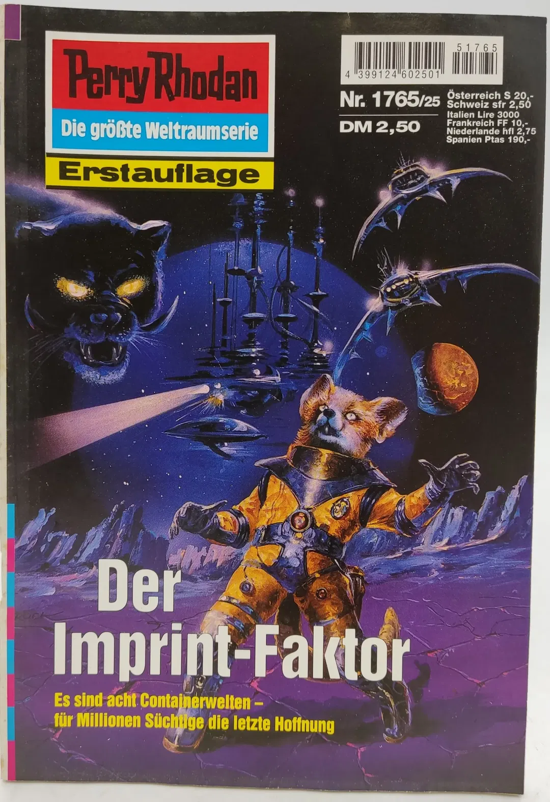 Romanheft Perry Rhodan Der Imprint-Faktor Erstauflage Nr.1765 - Bild 1