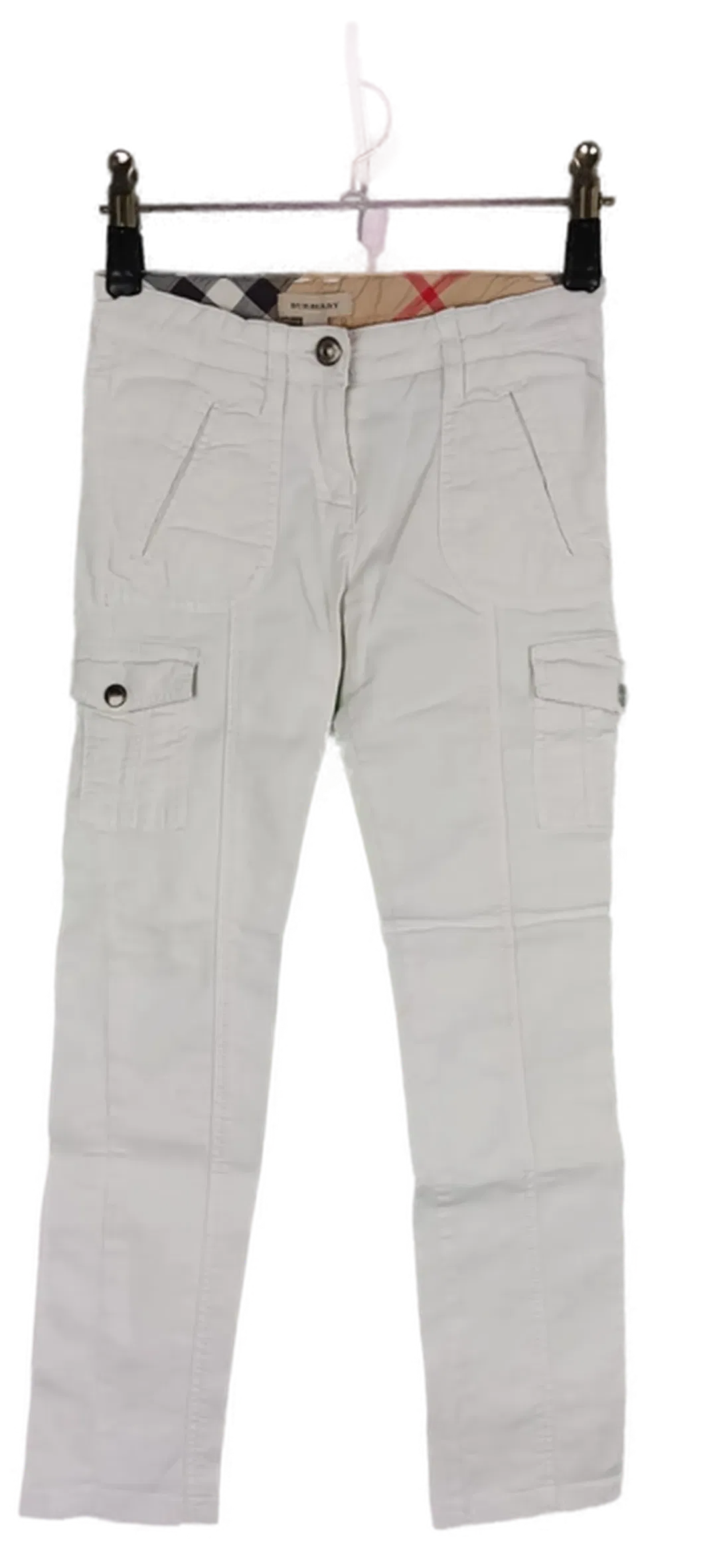 BURBERRY Jungen Cargohose weiß - 128 - Bild 1