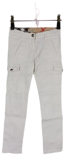 BURBERRY Jungen Cargohose weiß - 128 - Bild 1