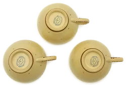 Gollhammer Keramik creme/braun - Kaffeetassen mit Untertassen Set 6-teilig - Bild 8