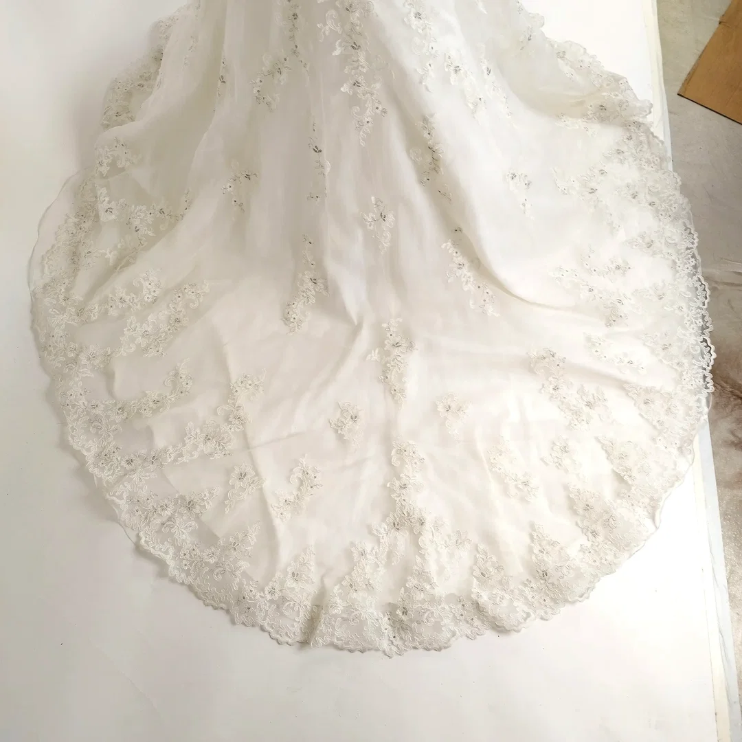 Morilee by Madeline Miller Brautkleid - UK Size 12 / Authentic Original Gown – Bild 5