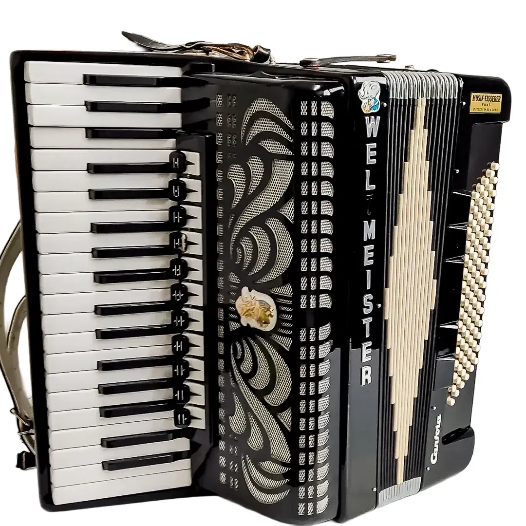 Weltmeister Cantus IV Akkordeon Schwarz 120 Bass | Defekt für Bastler - Bild 4