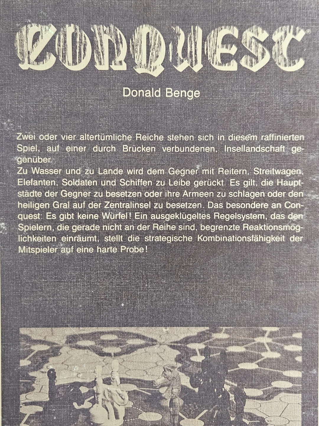 CONCQUESC - Vintage Gesellschaftsspiel - HEXAGAMES  – Bild 3