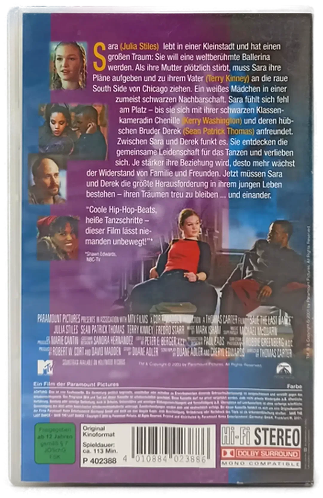 VHS "Save the Last Dance" – Bild 2
