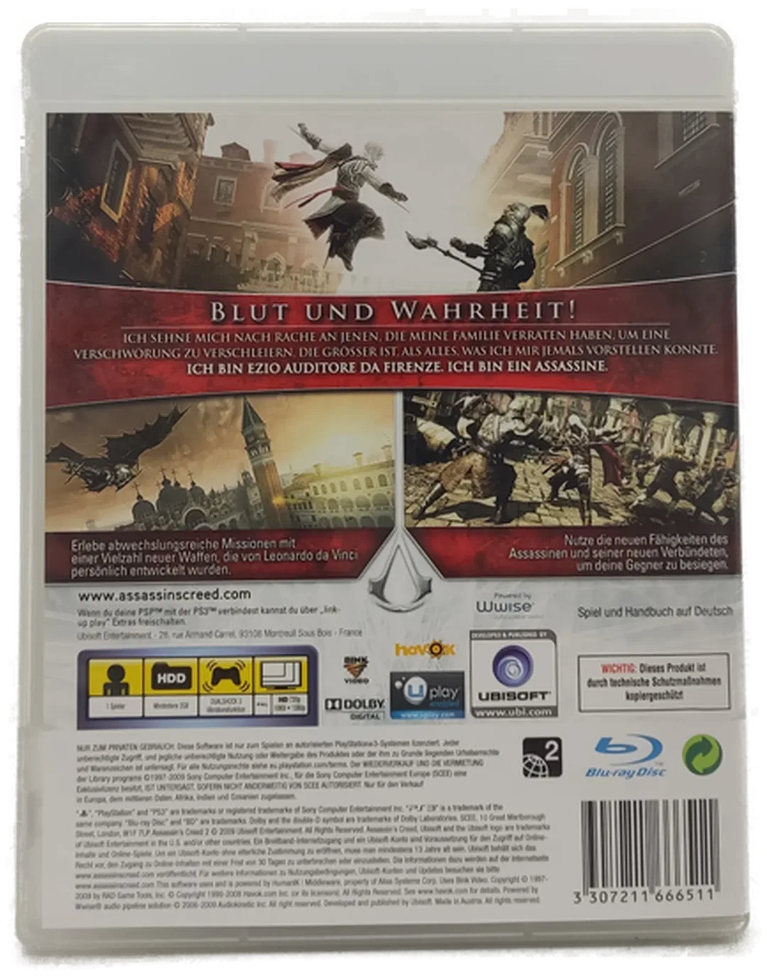 PlayStation 3 Spiel "Assassin's Creed II" von Ubisoft – Bild 2