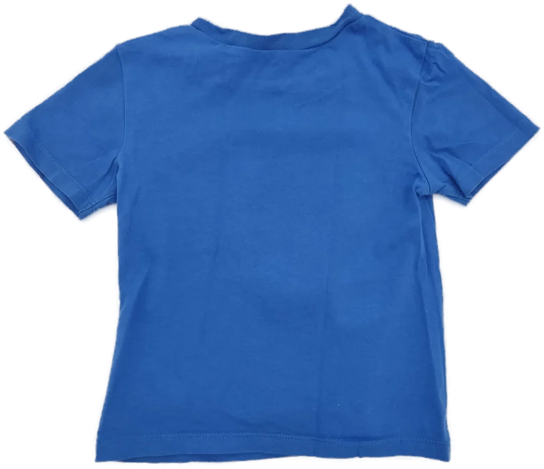 H&M Baby T-Shirt blau - 86-92 – Bild 2