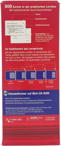 SCHÜLERHILFE Englisch Karteikarten für Fortgeschrittene inkl. CD mit Vokabeltrainer - Bild 2
