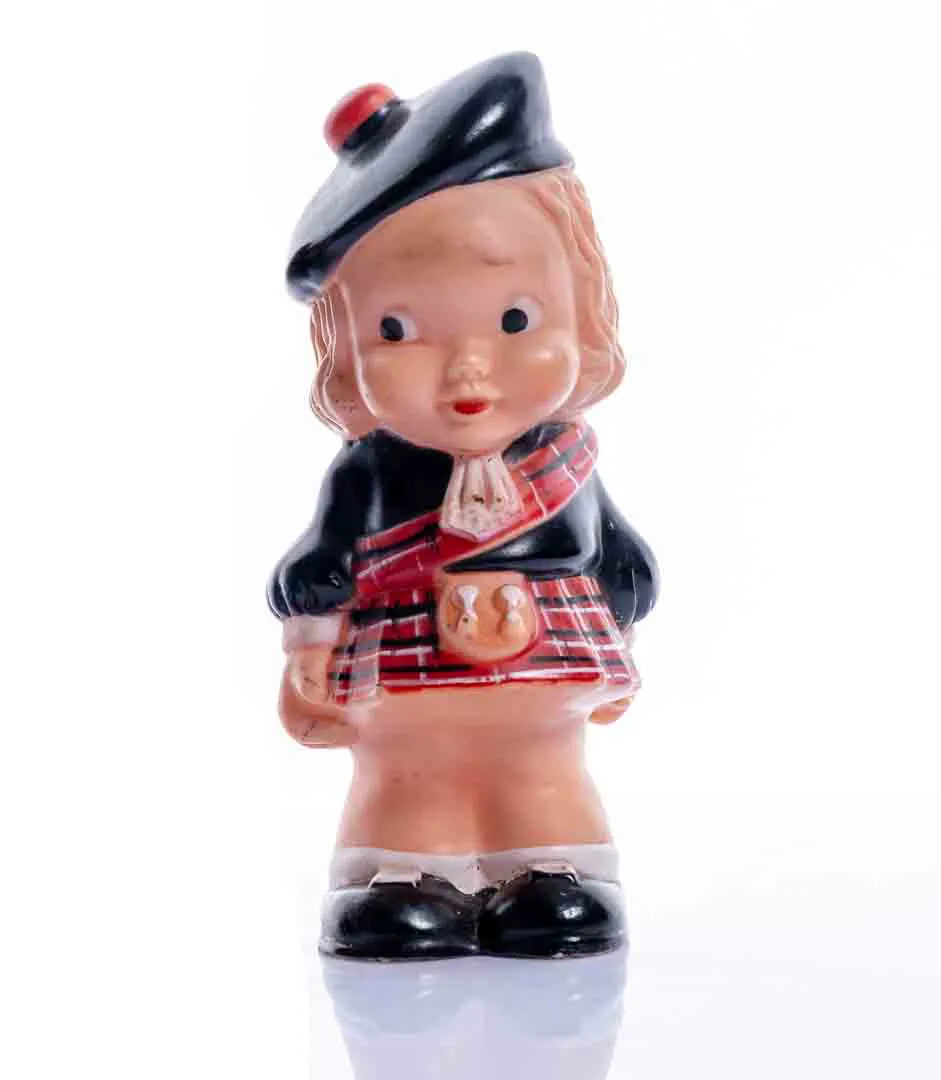 Combex Scotish Boye Vintagefigur aus den 60iger Jahren aus Kunststoff - Bild 1
