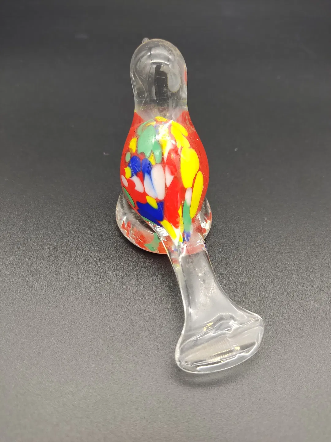 Kleiner Vogel aus buntem Glas - Bild 4