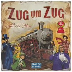 Zug um Zug: Die abenteuerliche Zugfahrt durchs Land! - Gesellschaftsspiel - Days of Wonder - Bild 1