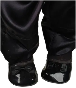 Künstlerpuppe, Christine Orange Porzellanpuppe 