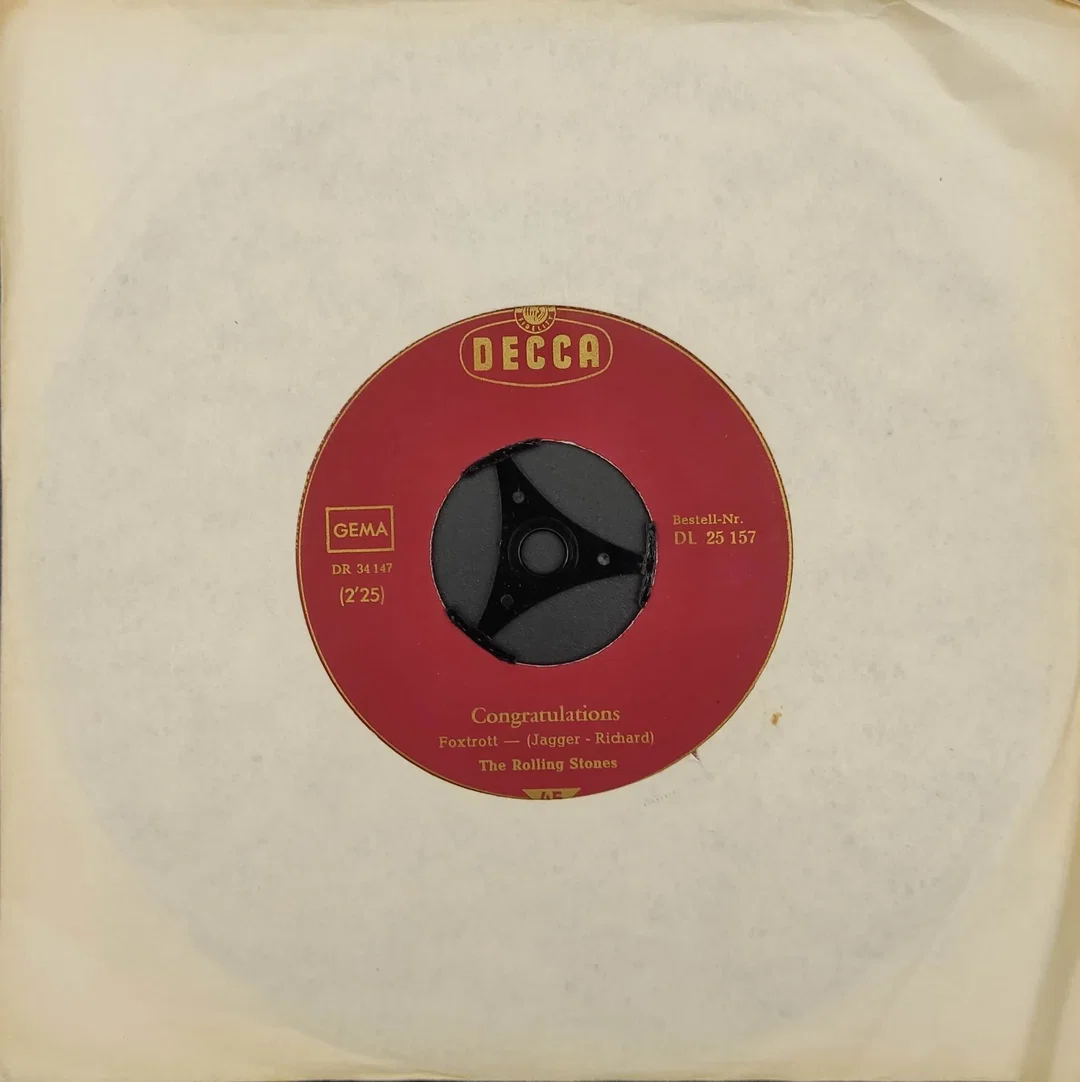 Single Vinyl The Rolling Stones "Time Is On My Side / Congratulations"  – Bild 2