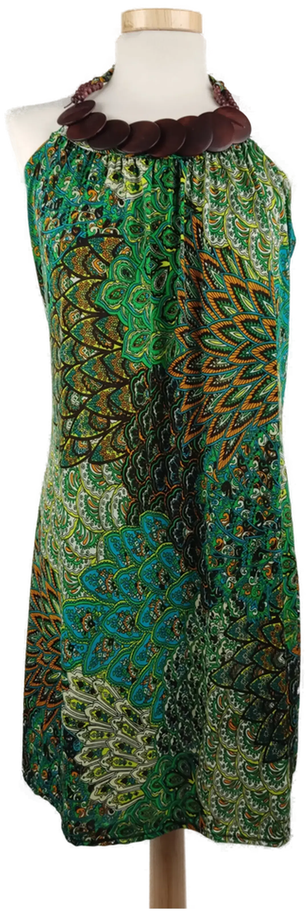 Damensommerkleid mini grün- 36/S - Bild 4