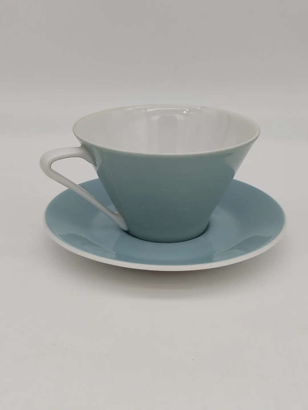 Lilienporzellan Kaffeetasse DAISY 18 - graublau – Bild 5