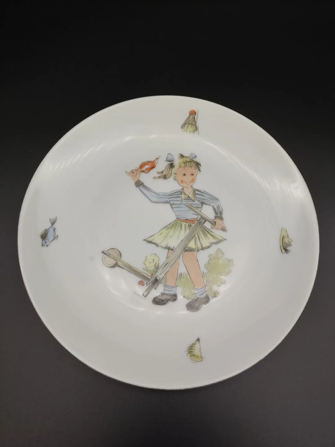 Winterling - Vintage Moccatasse & 4x Dessert-Teller – Bild 5