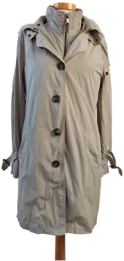 Comma Essential outerwear Damen Trenchcoat mit Innenweste beige - Gr. 40 - Bild 1