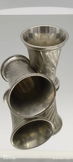 Schnapserl Zinnbecher Sonstige 2er-Set | Kaminbar-Charme - Bild 2