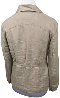 H&M, Leinenjacke, Blazer, Gr. 38 - Bild 4