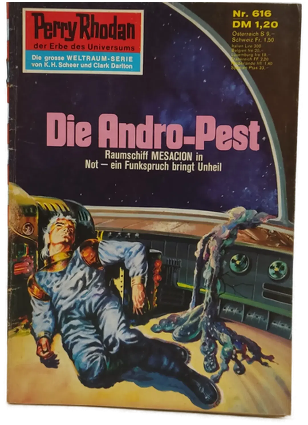 Romanheft Perry Rhodan Die Andro-Pest Erstauflage Nr.616 - Bild 1