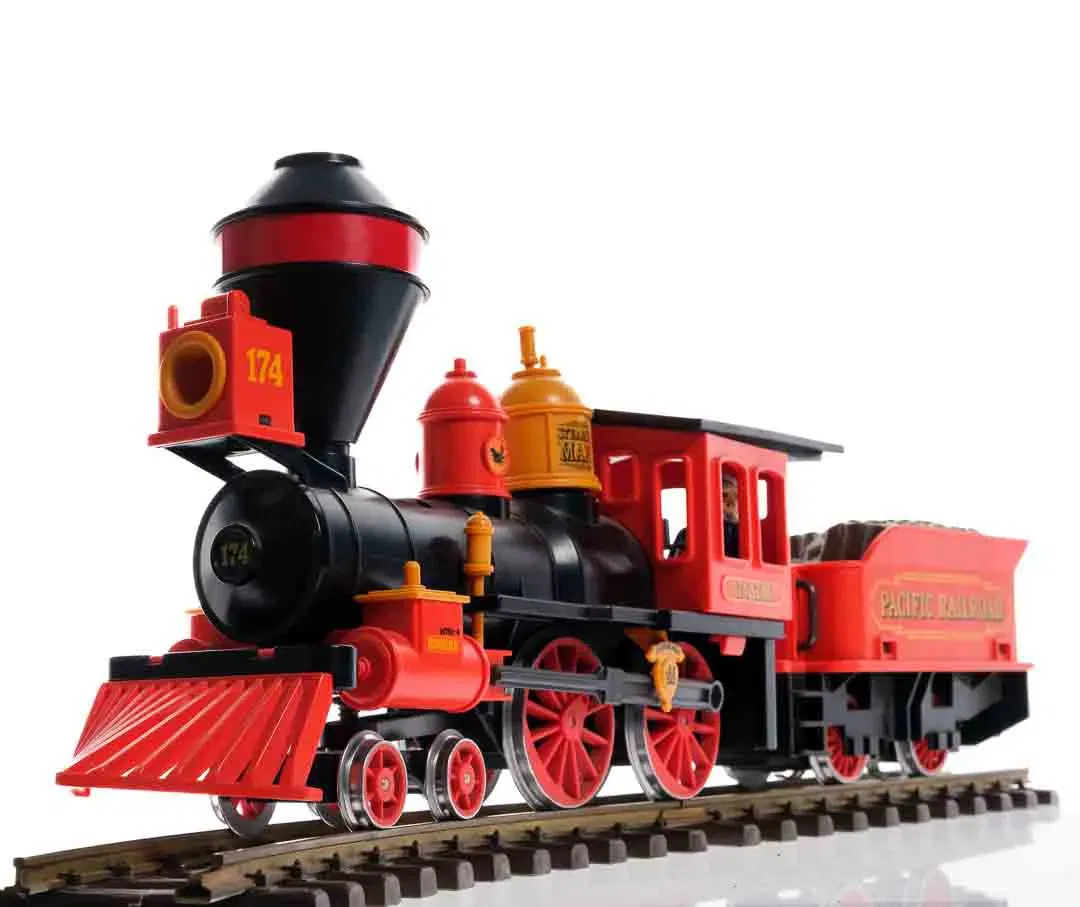  Orginal Playmobil Western-Eisenbahn Set 1989, komplett mit Schienen & Trafo - Bild 4